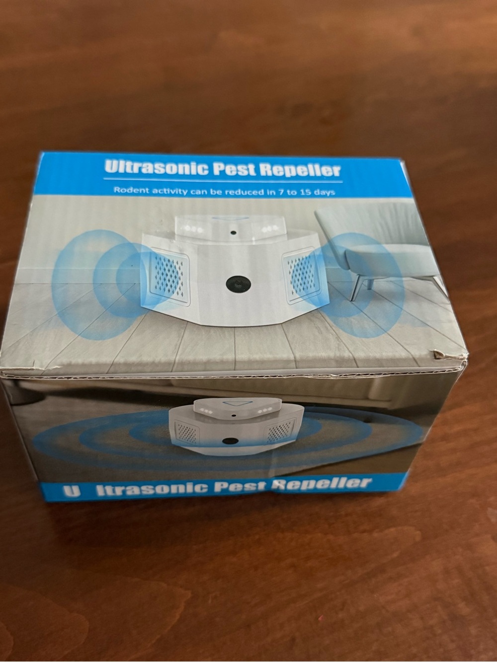 Ultrasonic Pest Repeller SDH041 360° Electronic Rodent Mouse Repellent New